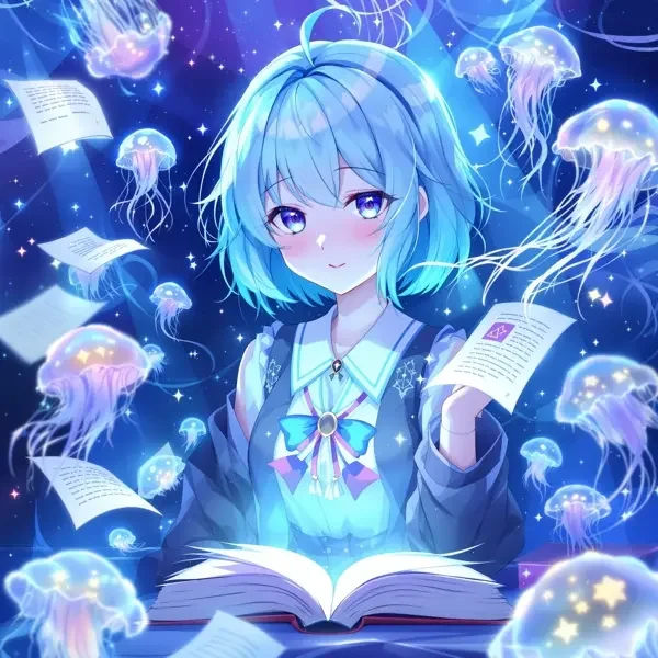 角色 星野凛（出自《深海图书馆》）头像